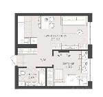 1-ком. квартира, 42 м², ул.Кедровая - 45 21831985.jpeg