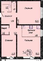 3-ком. квартира, 74 м², ул.Дмитрия Шмонина - 9 21956218.jpeg