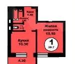 1-ком. квартира, 39 м², ул.Ключ-Камышенское плато - 17 22126526.jpeg