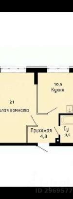 1-ком. квартира, 40 м², ул.Сибиряков-Гвардейцев - 62/3 22171116.jpeg