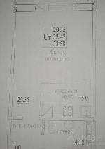 1-ком. квартира, 34 м², ул.Высоцкого - 143/4 22248432.jpeg