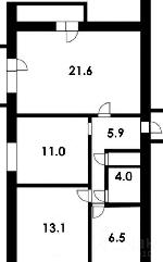 3-ком. квартира, 62 м², ул.Вертковская - 39/1 22217015.jpeg