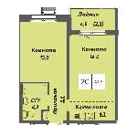 1-ком. квартира, 41 м², ул.Объединения - 28 22243087.jpeg