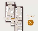 2-ком. квартира, 75 м², ул.Некрасова - 45 2-ком. квартира, 75 м², ул.Некрасова - 45 22474866.jpeg