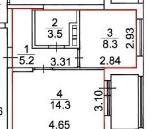 1-ком. квартира, 36 м&sup2;, ул.Тайгинская - 39 22487514.jpeg