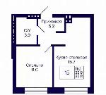 1-ком. квартира, 35 м², ул.Бронный 18-й пер - 16 1-ком. квартира, 35 м², ул.Бронный 18-й пер - 16 22541016.jpeg