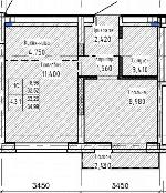 1-ком. квартира, 35 м&sup2;, ул.Аэропорт - 90 22522725.jpeg