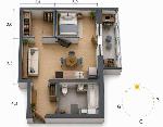 1-ком. квартира, 39 м², ул.Междуреченская - 1/2 1-ком. квартира, 39 м², ул.Междуреченская - 1/2 22533514.jpeg