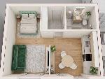 1-ком. квартира, 33 м&sup2;, пос. Ложок, ул.Солнечная - 57 22553996.jpeg