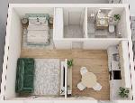 1-ком. квартира, 33 м&sup2;, пос. Ложок, ул.Солнечная - 57 22594617.jpeg