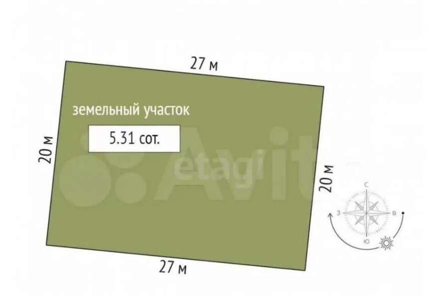 земельный участок, 5 м², Новосибирская обл., ул.СНТ Молодость земельный участок, 5 м², Новосибирская обл., ул.СНТ Молодость 22537485.jpeg
