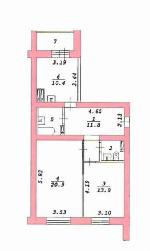 2-ком. квартира, 62 м&sup2;, ул.Адриена Лежена - 27/1 22568324.jpeg