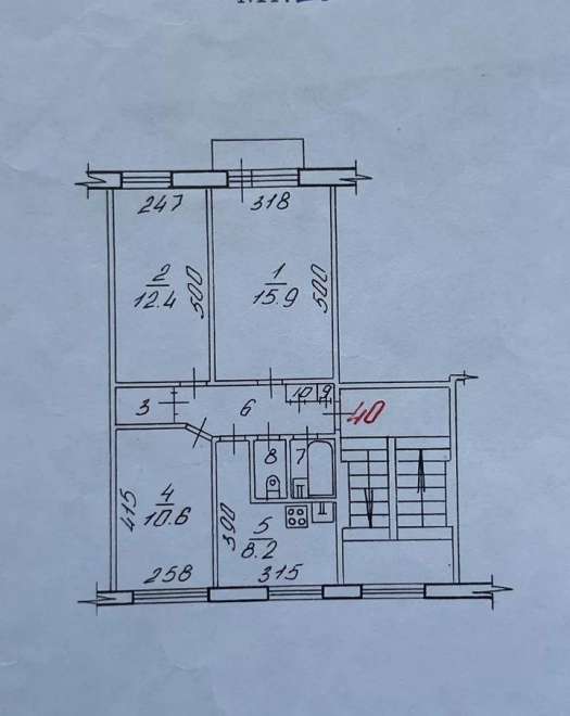 3-ком. квартира, 58 м², ул.Выборная - 115 3-ком. квартира, 58 м², ул.Выборная - 115 22557786.jpeg