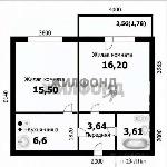 2-ком. квартира, 45 м&sup2;, ул.Виктора Уса - 4 22565962.jpeg
