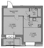 2-ком. квартира, 44 м², ул.Кубовая - 113/5 2-ком. квартира, 44 м², ул.Кубовая - 113/5 22589535.jpeg
