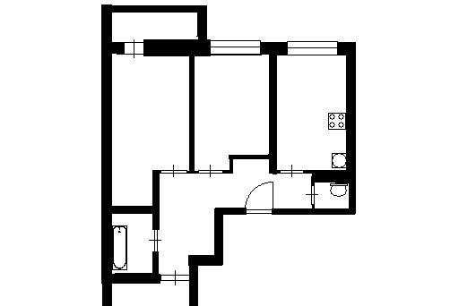 2-ком. квартира, 45 м², ул.Есенина - 12 2-ком. квартира, 45 м², ул.Есенина - 12 22590472.jpeg