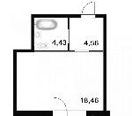 1-ком. квартира, 27 м&sup2;, ул.Дуси Ковальчук - 378В 22590482.jpeg