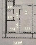 2-ком. квартира, 43 м², ул.Немировича-Данченко - 148/2 2-ком. квартира, 43 м², ул.Немировича-Данченко - 148/2 22592823.jpeg