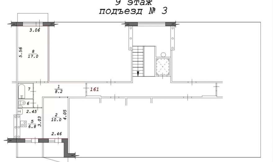 2-ком. квартира, 45 м², ул.Линейная - 31/2 2-ком. квартира, 45 м², ул.Линейная - 31/2 22602002.jpeg