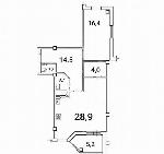2-ком. квартира, 69 м&sup2;, ул.Тюленина - 28 22603355.jpeg